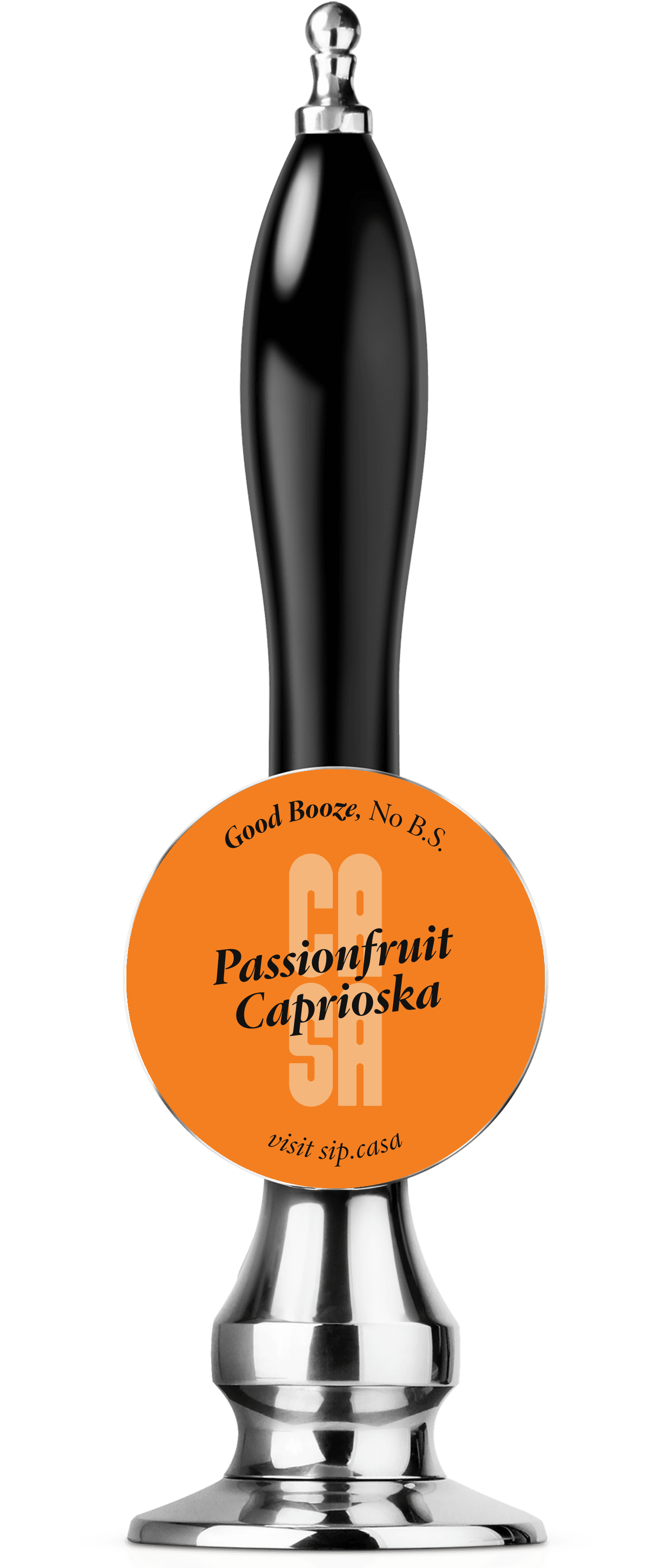 Bar Tap Badge of the Casa Passionfruit Caprioska Cocktail