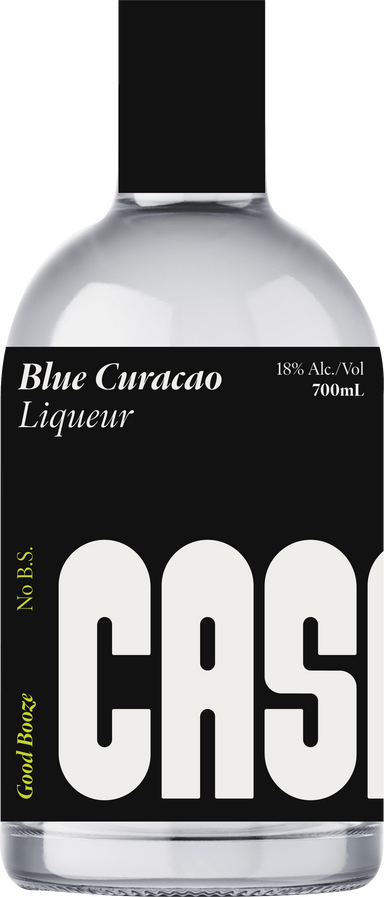 700mL Bottle of Casa Blue Curacao, 18% Alc./Vol