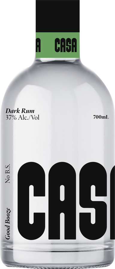 700mL Bottle of Casa Dark Rum, 37% Alc./Vol
