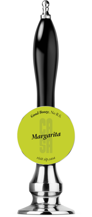 Bar Tap Badge of the Casa Margarita Cocktail