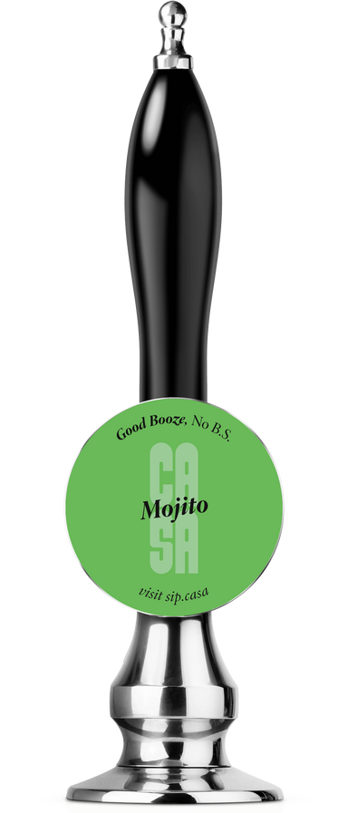 Bar Tap Badge of the Casa Mojito Cocktail
