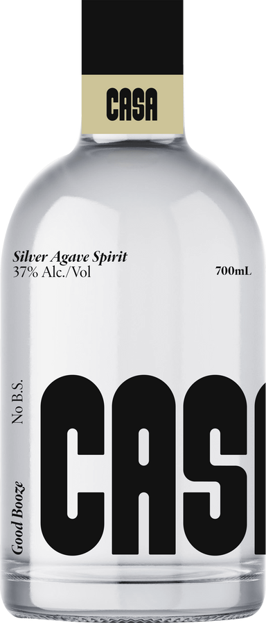 700mL Bottle of Casa Silver Agave Spirit, 37% Alc./Vol