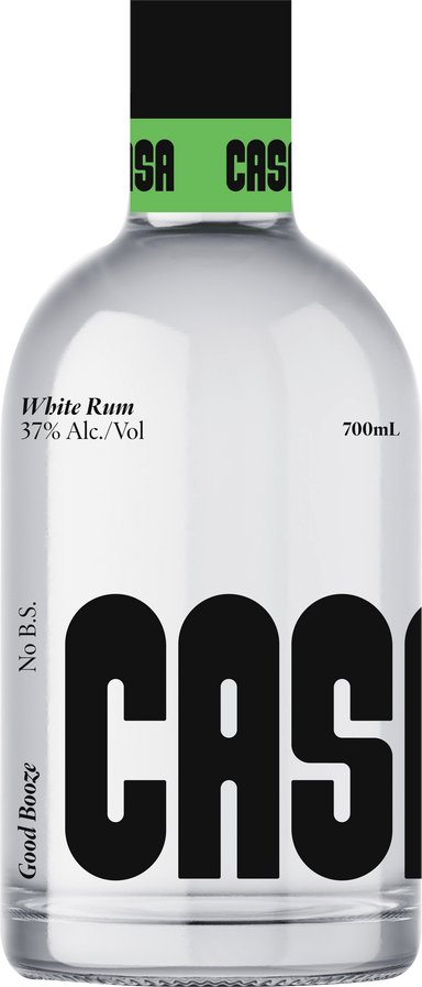 700mL Bottle of Casa White Rum, 37% Alc./Vol